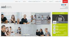 Desktop Screenshot of aad-andalucia.org